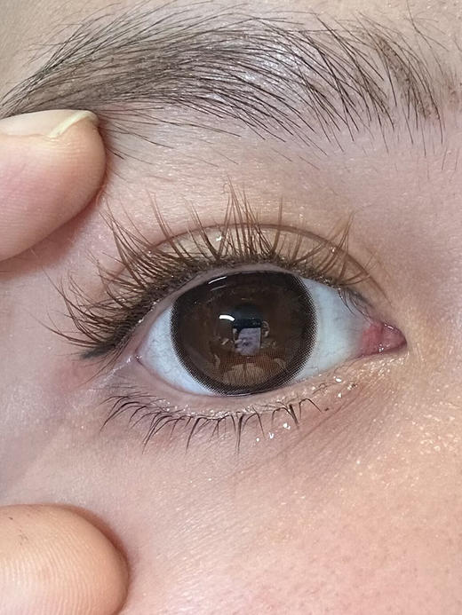 wecute 焦糖派 日抛 十片 14.5mm 参考着色 13.8mm 基弧 8.6 含水 40% 新锐国货 商品图2