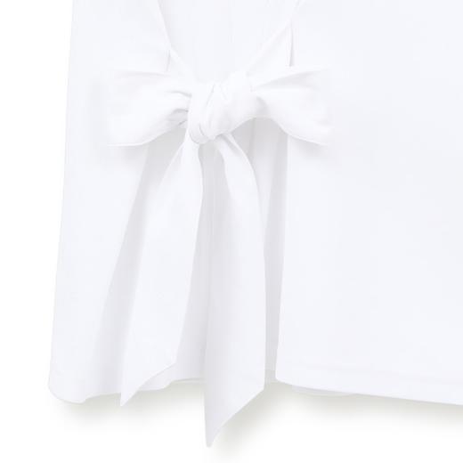 Callaway 高尔夫女士 蝴蝶结绑带不规则收腰短袖 宽松半高领 吸水速干 商品图8