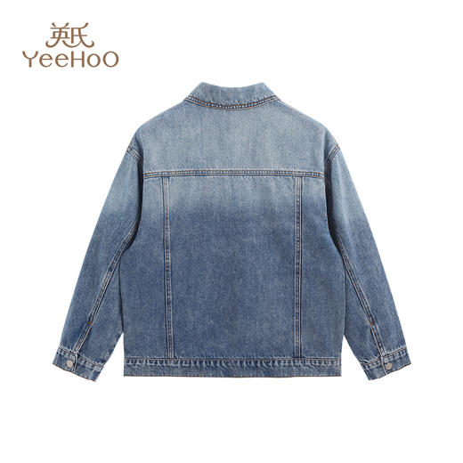 【英氏】【140-175】男童春秋牛仔外套 商品图9