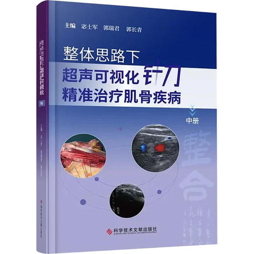 整体思路下超声可视化针刀精准治疗肌骨疾病（中册）宓士军 郭瑞君 郭长青 配有350余个超声可视化针刀操作视频科学技术文献出版社 商品图1