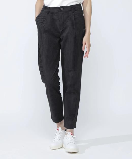 Master Bunny 女士高尔夫 竖条纹修身松紧运动长裤 透气舒适 商品图0