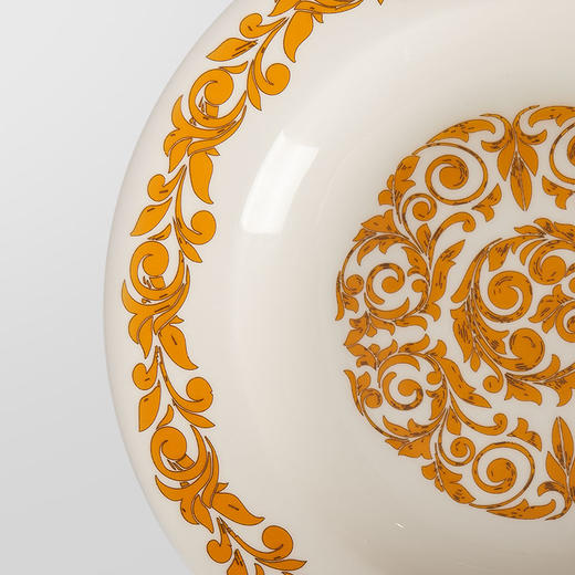 物兮物 马约里卡系列 拜占庭纹样 陶瓷盘-雅金环蔓 商品图8