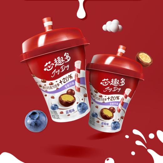 伊利220g(JoyDay)风味发酵乳（巧克力豆+蓝莓）酸奶 商品图1