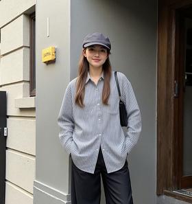 佐丹奴女装26年新款全棉牛津纺宽松衬衫05346010