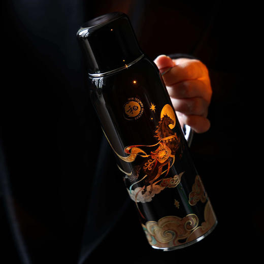 暖映千山316不锈钢传承壶620ML敦煌战马 商品图1