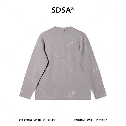 88172SDSA男装2026新款高贵轻奢时尚简约半拉链圆领长袖T恤舒适百搭 商品图5