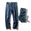 高端复古丹宁！酵洗磨白！新款男士通勤百搭直筒牛仔裤 商品缩略图3
