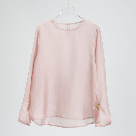 ³【南宋新中式圆领长袖】宽松气质上衣 61252XN03-SD-NSSF 商品图3