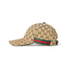 GUCCI 古驰 男士饰织带GG帆布棒球帽 米色 200035 KQWBG 9864 商品缩略图1