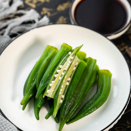 鲜冻秋葵（熟制品）| 新鲜秋葵制作，精选6-9厘米优质秋葵，出口184项农残零检出，新鲜熟冻，免洗直接烹饪，⭐️顺丰快递 商品图5
