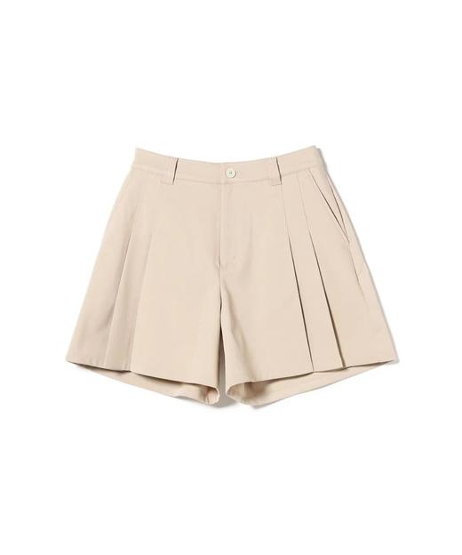 BEAMS 高尔夫 女士  双侧百褶设计 橙标裙裤 宽松运动短裤 商品图9