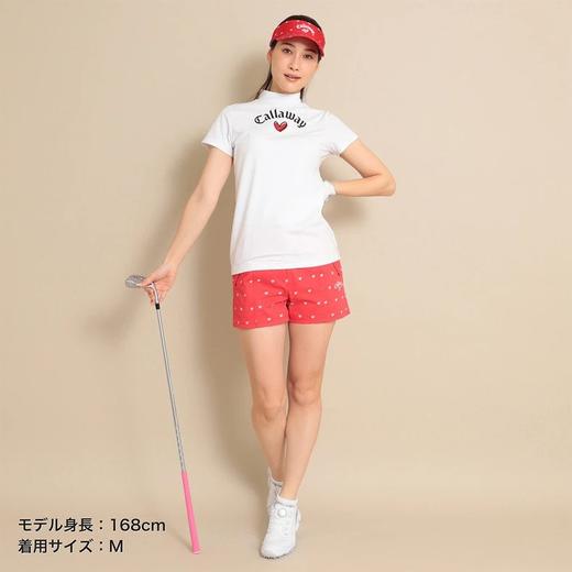 Callaway爱心系列高尔夫女士小高领运动T恤 商品图6