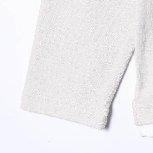 SDSA男装2026新款高贵轻奢潮牌时尚撞色假两件圆领长袖T恤百搭潮 商品图3