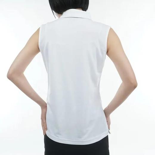 PING 高尔夫女士 夏季polo领T恤无袖背心 凉爽弹力纯色百搭 商品图2