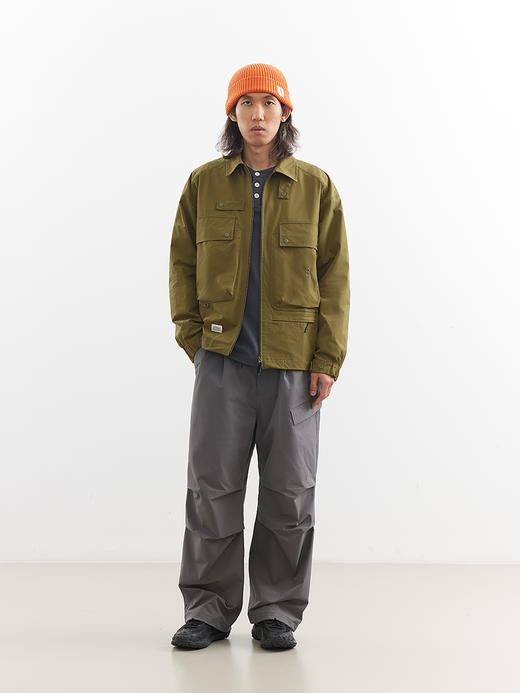 吃茶去chichaqu26春夏3M吸湿速干防撕裂翻领夹克城市户外山系 商品图2