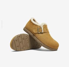 2楼百思图勃肯毛毛女鞋（D3565）