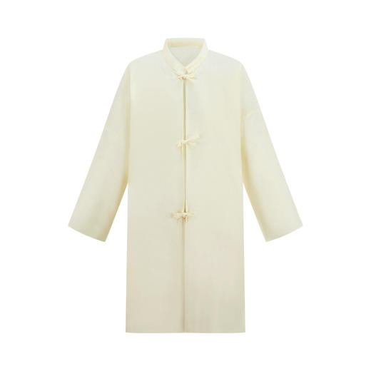 孝衣白棉黄布绑带白大褂对襟大化布男女通用葬礼服去世灵堂白丧事 商品图1