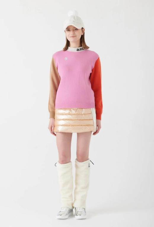 2024秋冬新款ARCHIVIO高尔夫女士 弹力百搭罗纹针织保暖短裙 商品图4