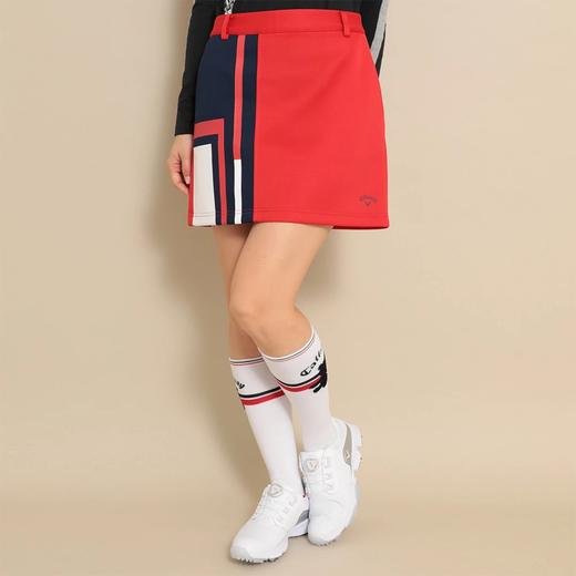 Callaway 高尔夫女士 弹力不对称条纹短裙 商品图5