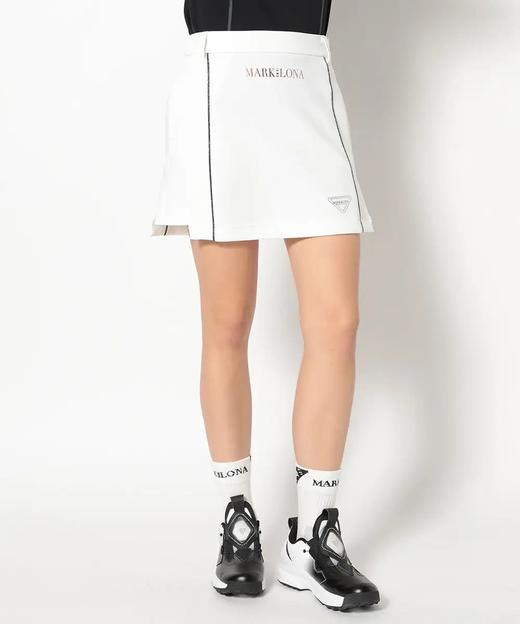 MARK & LONA 高尔夫女士新款 双色闪光滚边绳设计拉链夹克外套 带内衬短裙 运动套装 商品图8