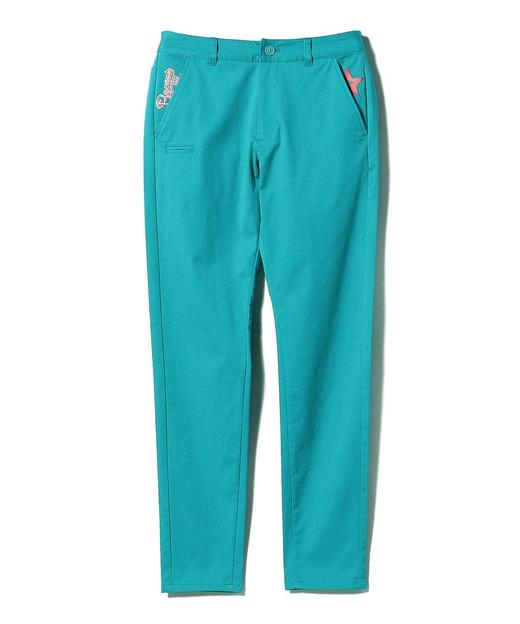 日本BEAMS 高尔夫女士 ORANGE LABEL星旗刺绣logo 女士休闲裤长裤 商品图5