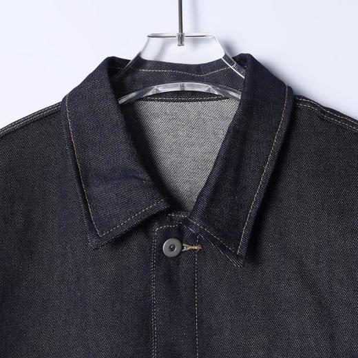 SDSA男装2026新款高贵轻奢韩版小众设计宽松翻领牛仔夹克外套百搭 商品图1