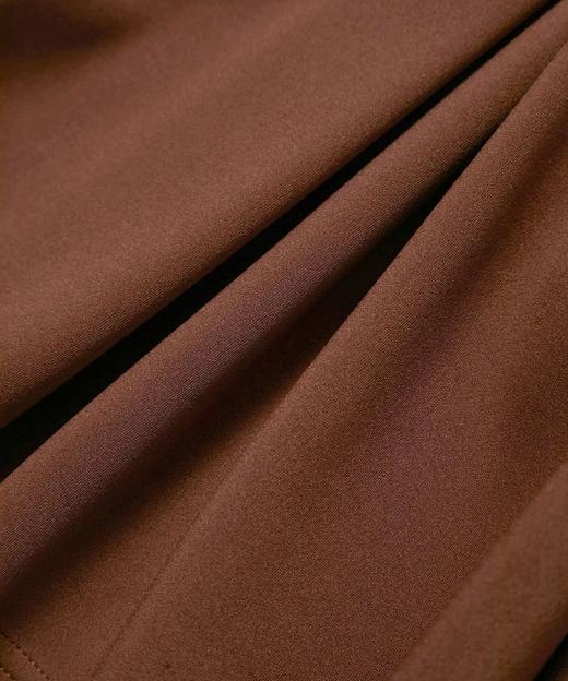 Jun & Rope 女士 初秋高尔夫 纸板针织A字褶裥喇叭短裙 柔软舒适 商品图14