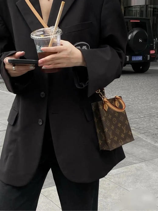 Lv 老花 mini 琴谱 斜挎包 商品图2