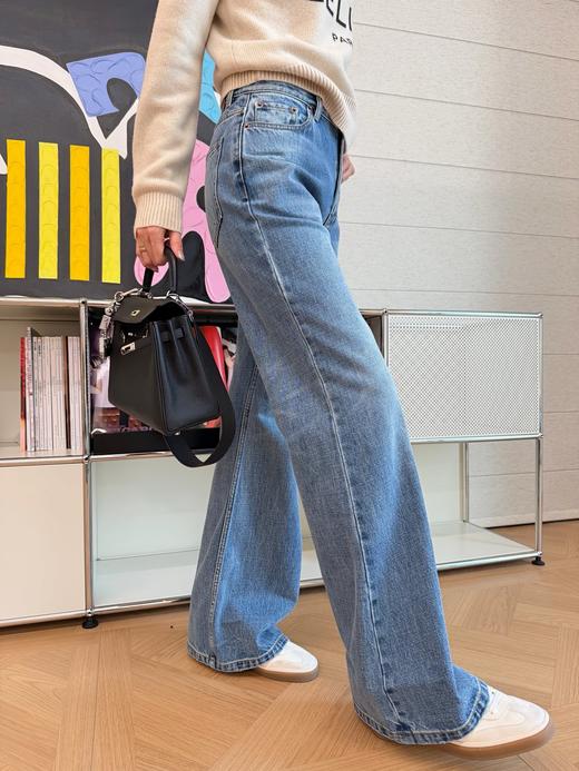 赛琳 最新款微喇牛仔裤(KX*MM) 商品图6