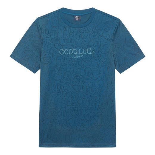 【莱赛尔】德鲨男装短袖圆领T恤夏新款黑色休闲上衣打底衫 商品图2