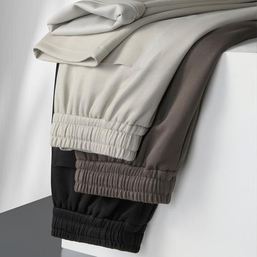 【DSF】大依优型大码男装春秋直筒休闲长裤运动商务百搭棉质松紧腰长裤 商品图3