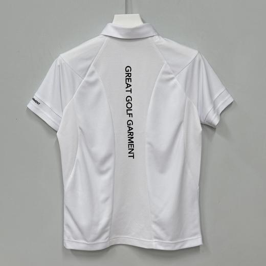 GGG 女士高尔夫 多色拼接网眼翻领短袖POLO衫 轻薄透气 商品图4