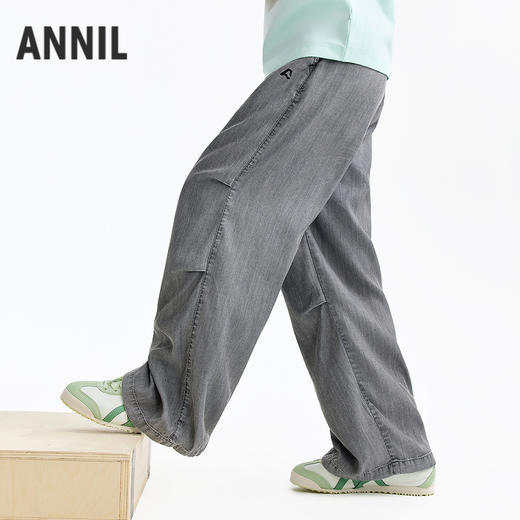 男童全腰牛仔单裤夏季新款安奈儿童装EB626571 商品图2