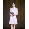 法小曼*子珍清冷富家千金穿搭小香风娃娃领连衣裙女通勤气质A字裙优雅 商品缩略图0