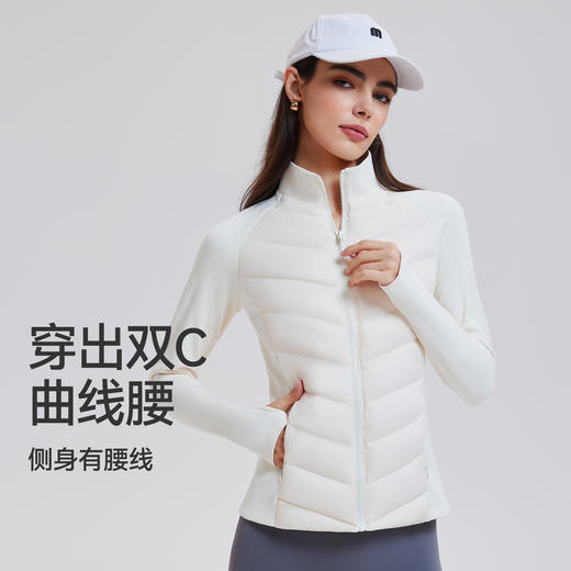 【升级95鹅绒】科里芙800蓬排骨羽绒服显瘦休闲外套加绒轻暖 商品图1