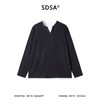 88171SDSA男装2026新款高贵轻奢潮牌时尚撞色假两件圆领长袖T恤百搭潮 商品缩略图1
