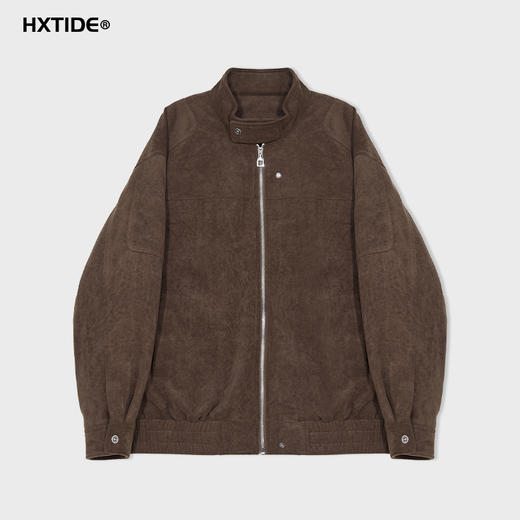 【新品上新】HX 冬季立领茄克衫宽松版型手感舒适S105544119102 商品图5