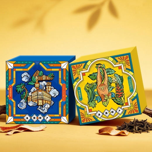 嘀嗒果海南鹧鸪茶礼盒陈皮鹧鸪茶叶冲饮下午茶海南特产伴手礼年货 商品图1