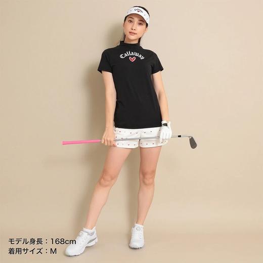 Callaway爱心系列高尔夫女士小高领运动T恤 商品图9