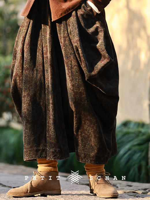 PETIT SCHAN小闪 SHO#005 Constant companion 如影随形 英国进口复古牛反绒系带短靴 商品图5