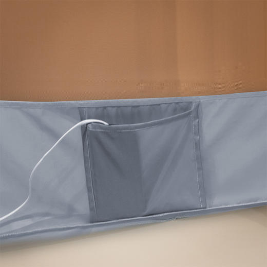 【品牌直发】加倍生活 A类抗菌防螨床笠式坐床方顶三开门蚊帐 6色可选 商品图6