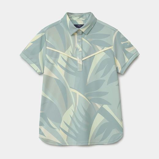 callaway高尔夫女装 花色翻领短袖 200cc透气凉感面料 防晒速干 商品图6