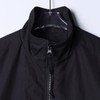 SDSA男装2026新款高贵轻奢韩版简约纯色拉链立领夹克外套百搭宽松 商品缩略图1