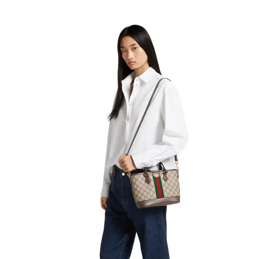 GUCCI 古驰 女士Ophidia系列小号托特包 混色 836848 FAE0J 9867 商品图7