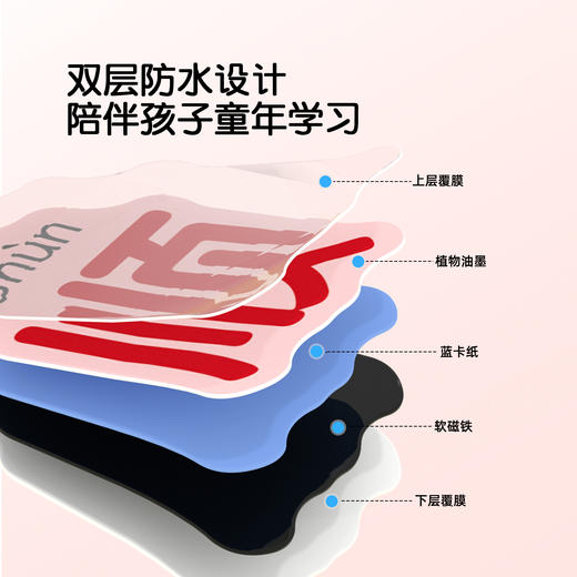 Pinwheel祝福语磁力贴，汉字启蒙（3岁以上） 商品图1