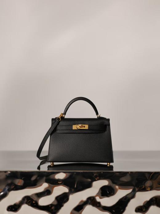 爱马仕 KELLY19  黑金 全手工定制 不退不换（MM） 商品图5