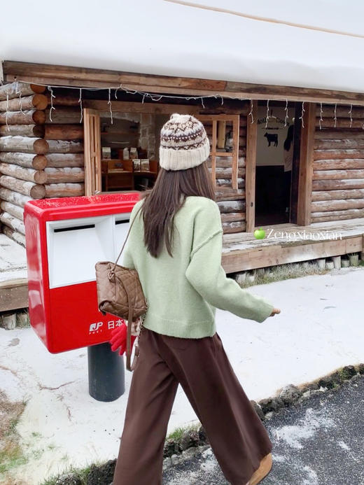 <曾小咸推荐>2.19 现货秒杀 ！微信超特价！韩系苹果提花毛衣 日常189.99 立减100 秒杀89.99！！ 商品图8