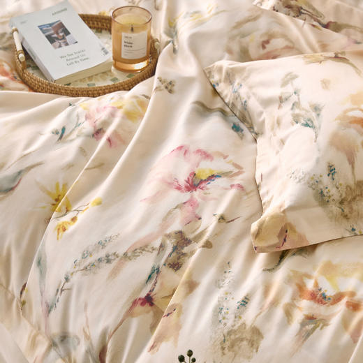 罗莱·雅 柔心拂晓 60S 全棉四套件 粉色 商品图4