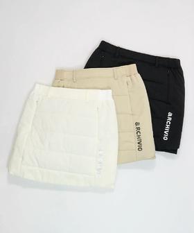 ARCHIVIO高尔夫女款 秋冬 防风保温夹棉绗缝拉链短裙 柔软舒适