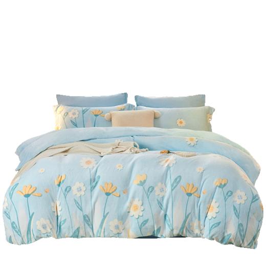 VP924022062019 博洋家纺 牛奶绒被套单件套冬季保暖加厚被套学生宿舍秋冬被套被罩【220*240cm】 商品图0